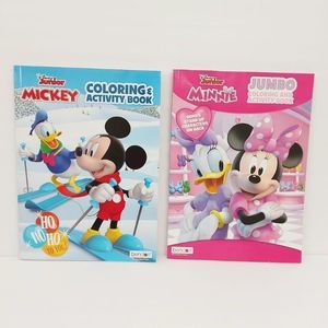 Disney Junior Color and Activity Book Set of 2